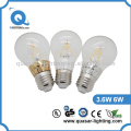 Good quality Chinese manufacturing 6w A60 filament bulb